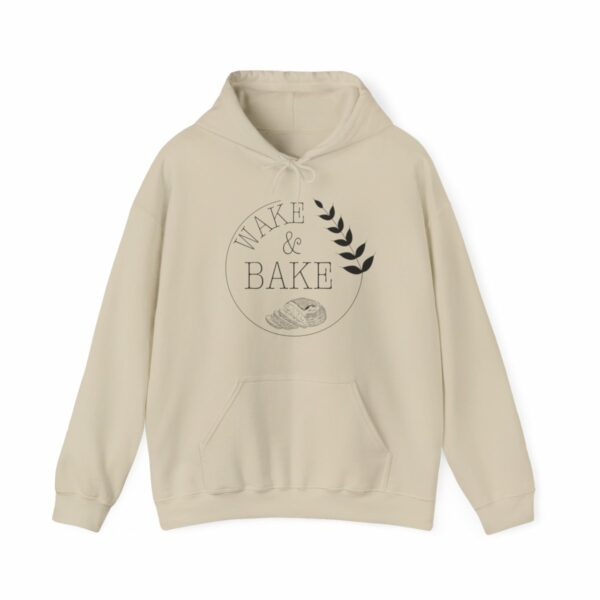 Unisex Wake and Bake Sourdough Hooded Sweatshirt - Image 2