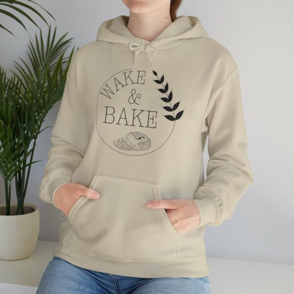 Unisex Wake and Bake Sourdough Hooded Sweatshirt - Image 13