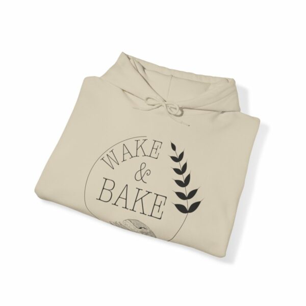 Unisex Wake and Bake Sourdough Hooded Sweatshirt - Image 5