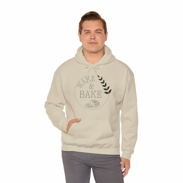 Unisex Wake and Bake Sourdough Hooded Sweatshirt