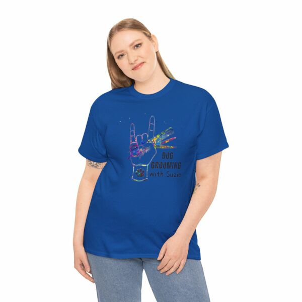 Dog Grooming by Suzie Hand Tee Shirt - Image 255