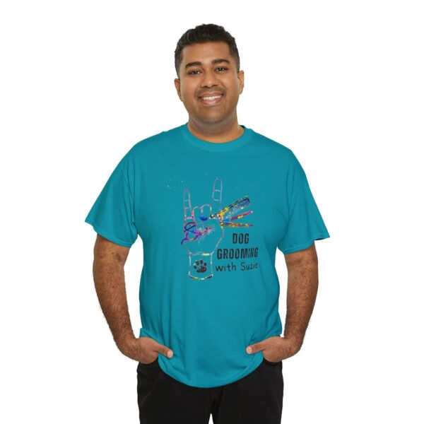 Dog Grooming by Suzie Hand Tee Shirt - Image 206