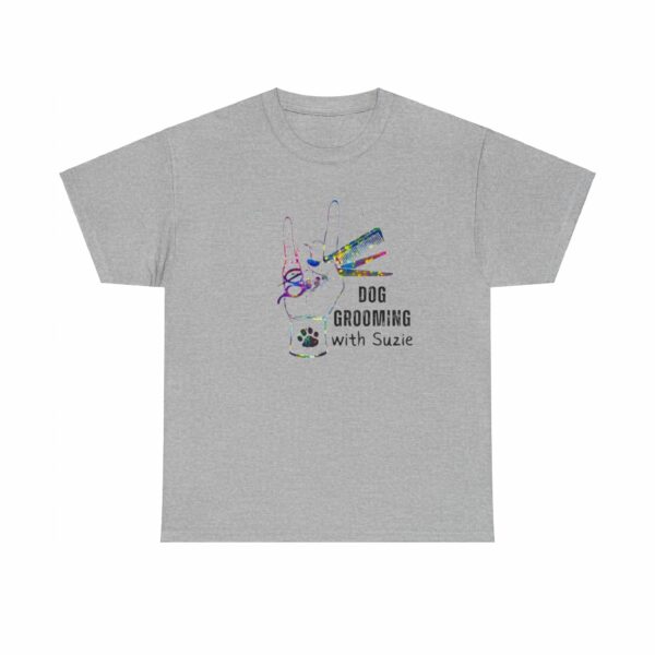 Dog Grooming by Suzie Hand Tee Shirt - Image 29