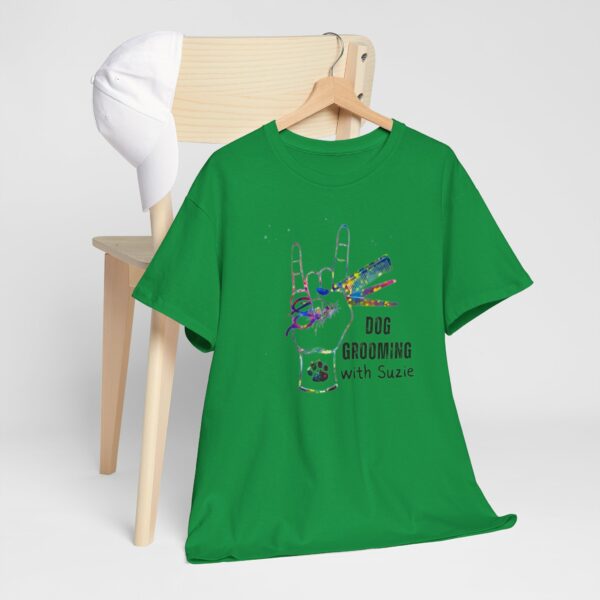 Dog Grooming by Suzie Hand Tee Shirt - Image 171