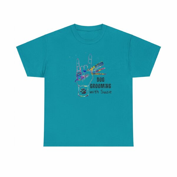 Dog Grooming by Suzie Hand Tee Shirt - Image 191