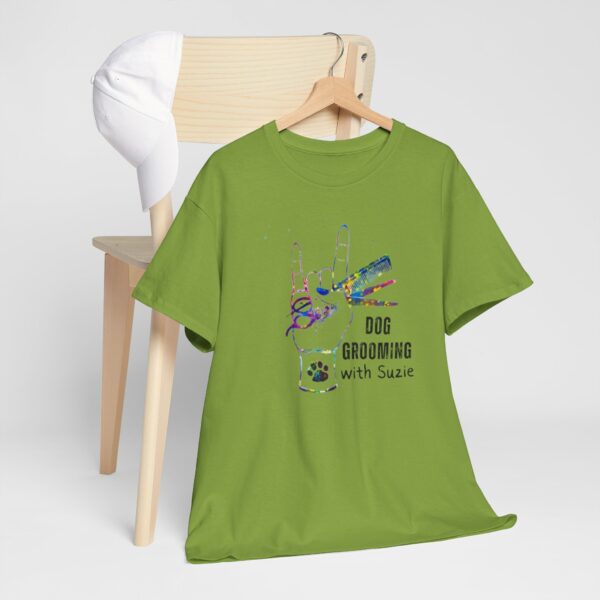 Dog Grooming by Suzie Hand Tee Shirt - Image 144