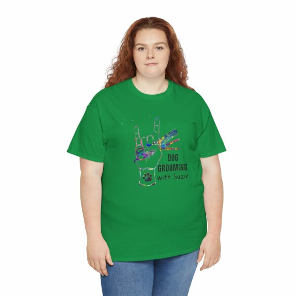 Dog Grooming by Suzie Hand Tee Shirt - Image 177