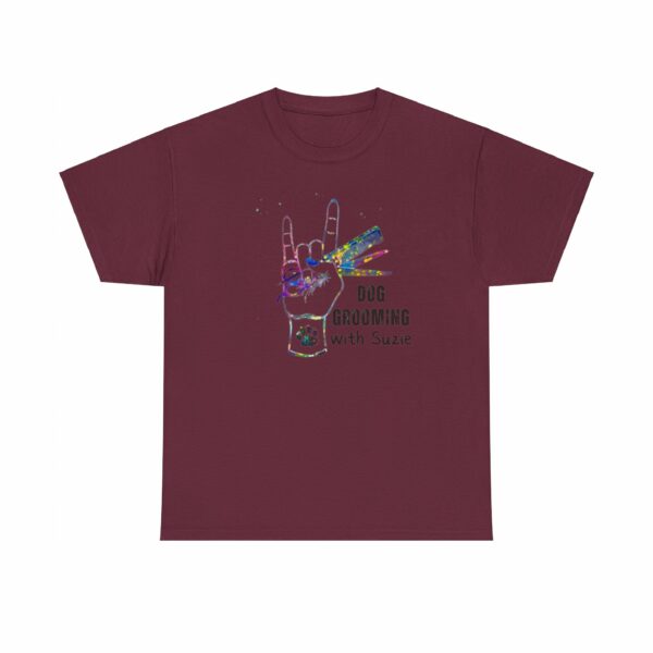 Dog Grooming by Suzie Hand Tee Shirt - Image 83