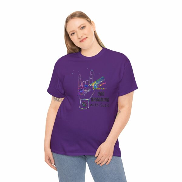 Dog Grooming by Suzie Hand Tee Shirt - Image 282