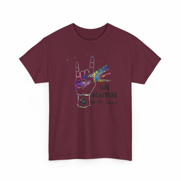 Dog Grooming by Suzie Hand Tee Shirt - Image 85