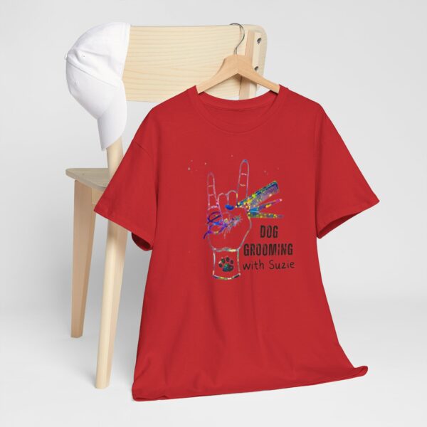 Dog Grooming by Suzie Hand Tee Shirt - Image 306