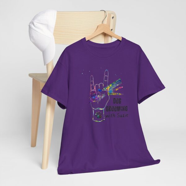 Dog Grooming by Suzie Hand Tee Shirt - Image 279