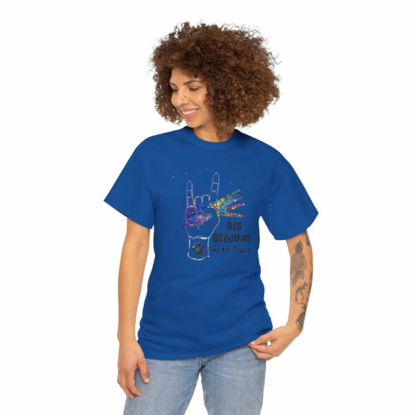 Dog Grooming by Suzie Hand Tee Shirt - Image 244