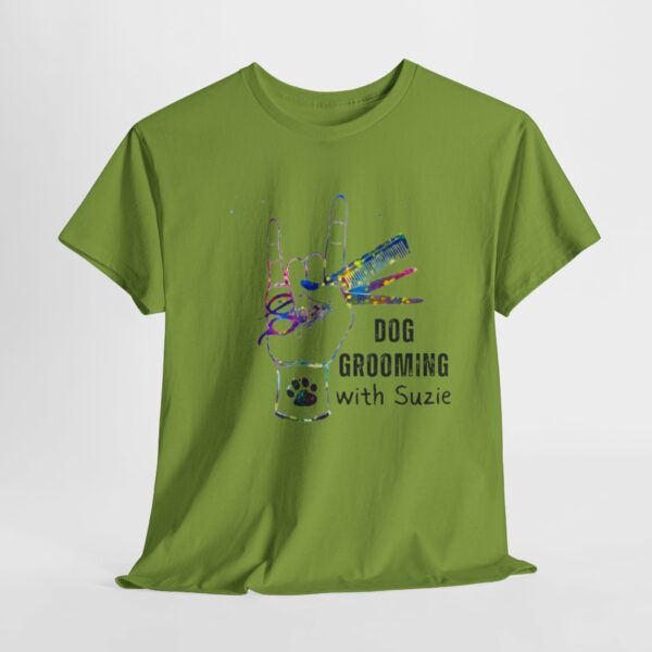 Dog Grooming by Suzie Hand Tee Shirt - Image 142