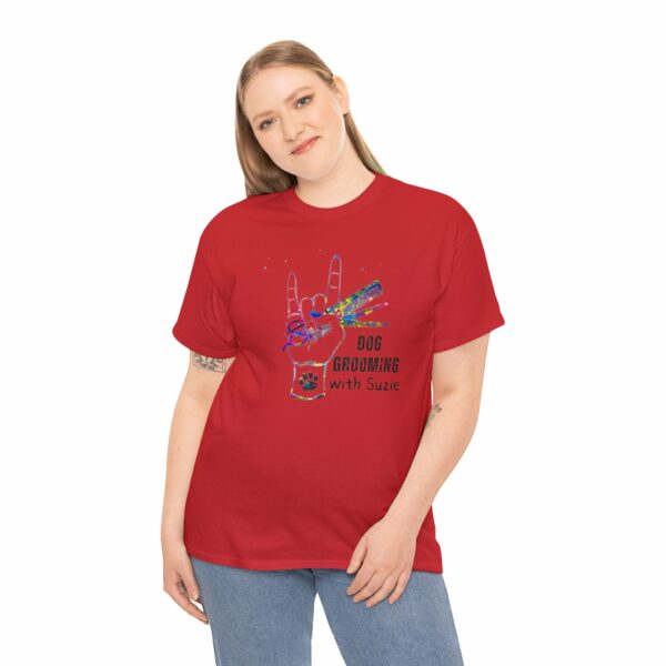 Dog Grooming by Suzie Hand Tee Shirt - Image 309