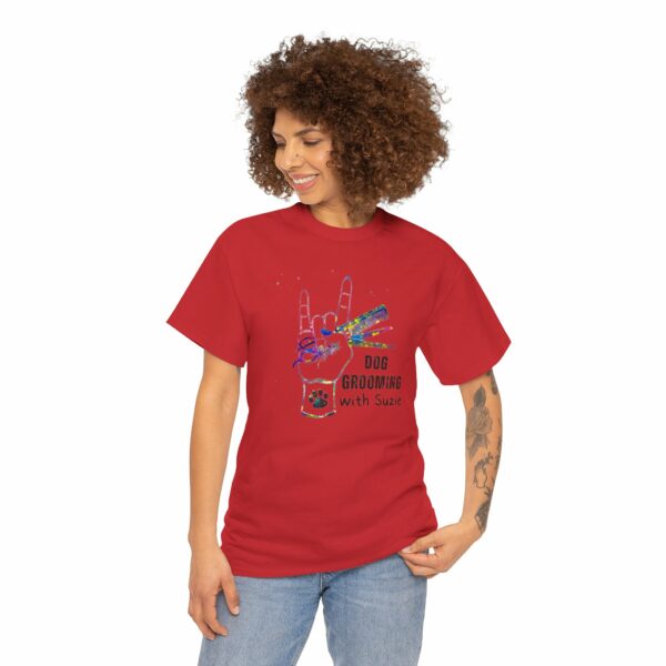 Dog Grooming by Suzie Hand Tee Shirt - Image 298