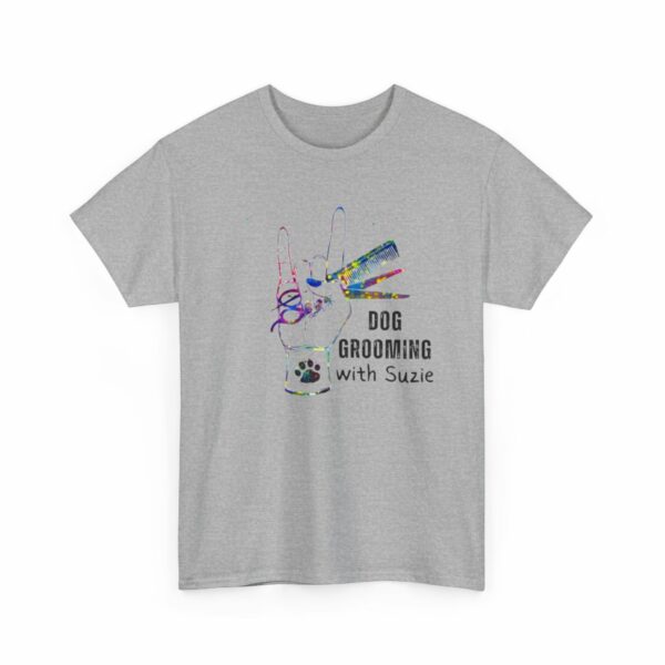 Dog Grooming by Suzie Hand Tee Shirt - Image 31