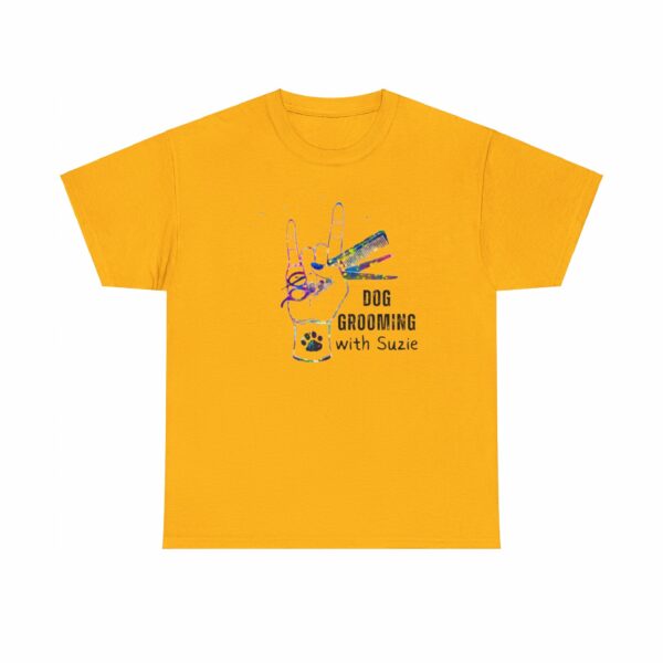 Dog Grooming by Suzie Hand Tee Shirt - Image 56