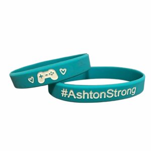 Silicone Bracelet Fundraiser for Ashton Greene