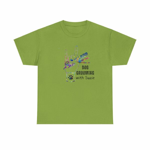 Dog Grooming by Suzie Hand Tee Shirt - Image 137