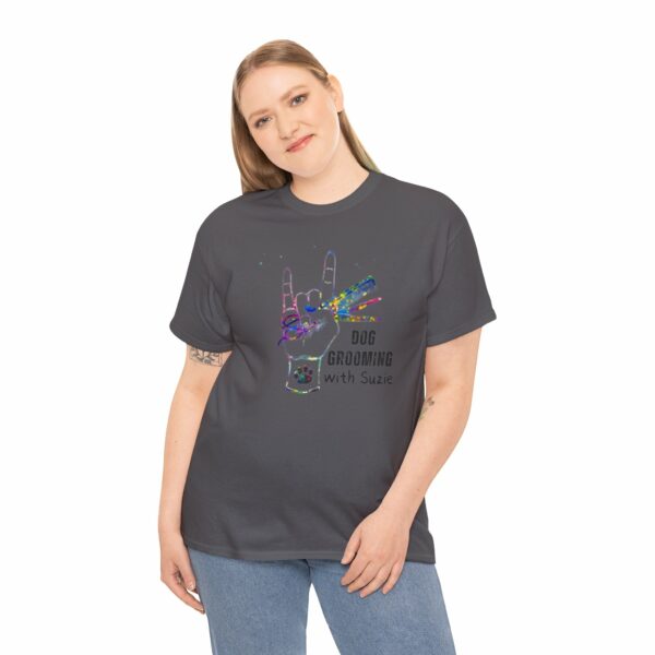 Dog Grooming by Suzie Hand Tee Shirt - Image 228