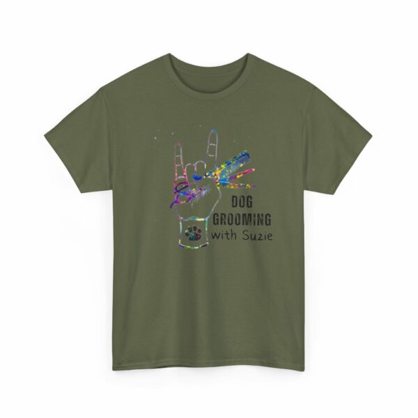 Dog Grooming by Suzie Hand Tee Shirt - Image 112